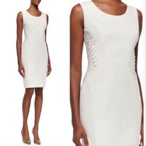 Lafayette 148 New York Lace-Up Dress